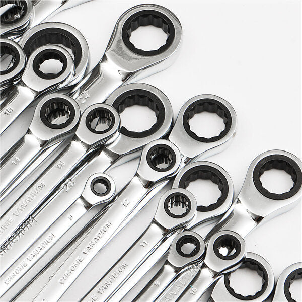 raitool ht01 chroom vanadium staal metrische ratelsleutel vaste kop 6-32mm
