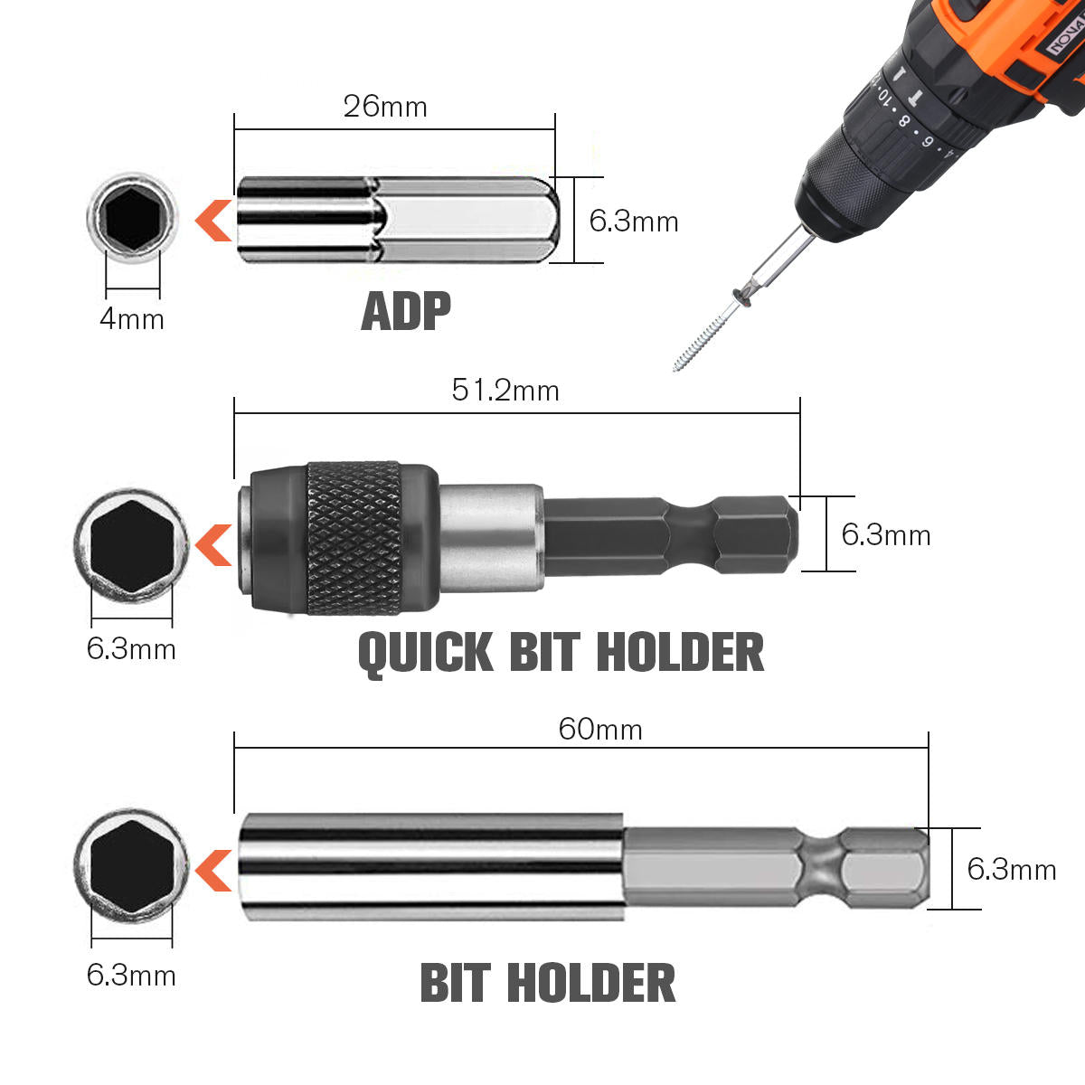 33 stuks beschadigde schroevendraaier set met schroevendraaier bits extension bit houder voor gebroken schroef hss gebroken bout extractor schroef remover kits