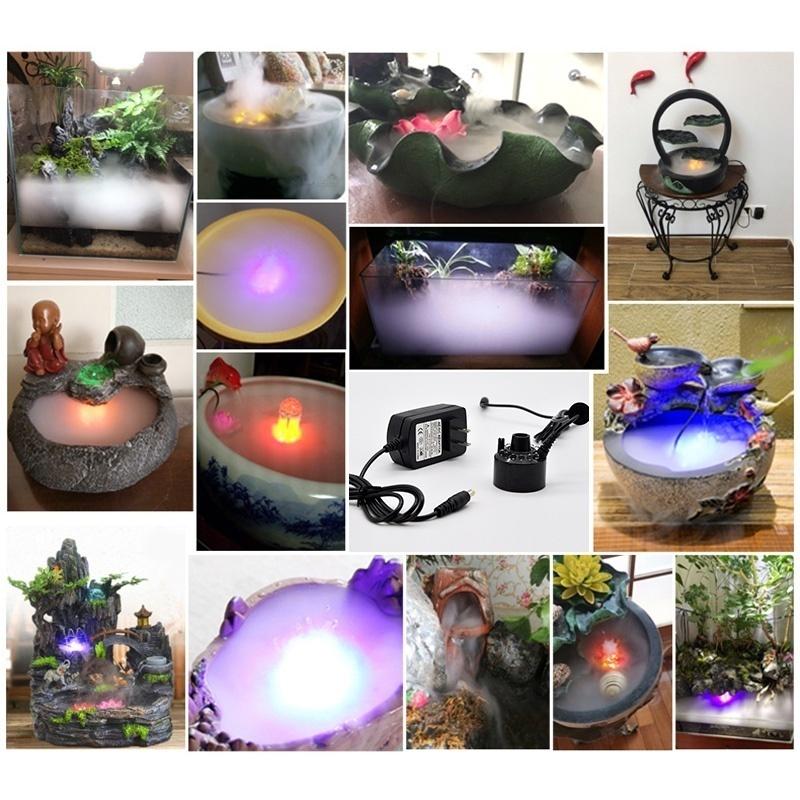 single head 12led luchtbevochtiger halloween home aquarium decoratie