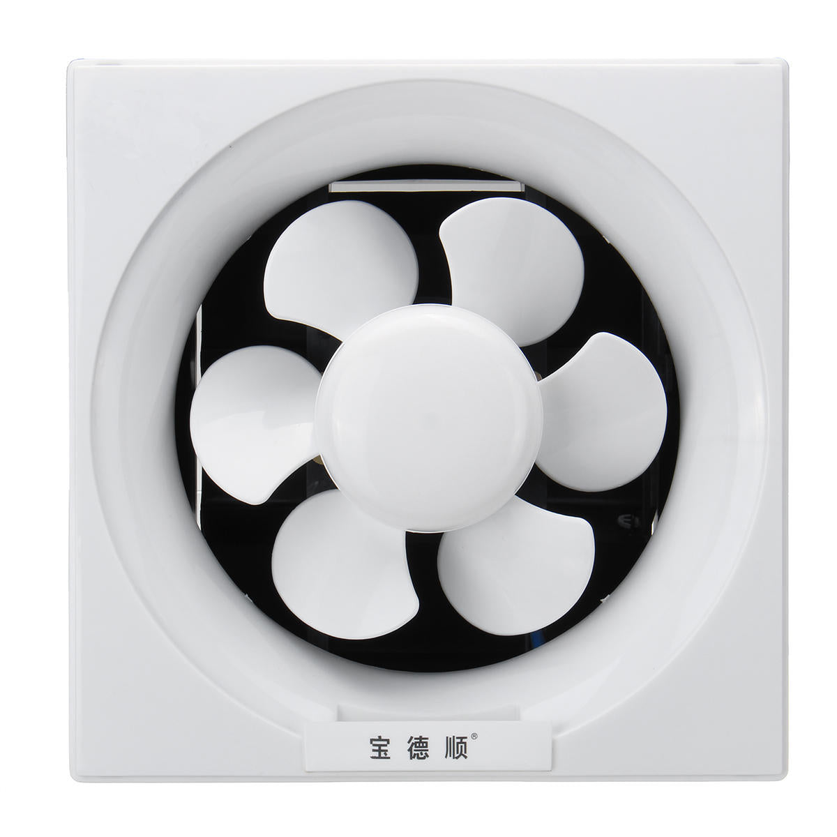 krachtige geluidsarme ventilatie afzuigkap uitlaat ventilator sluiter voor bathroo