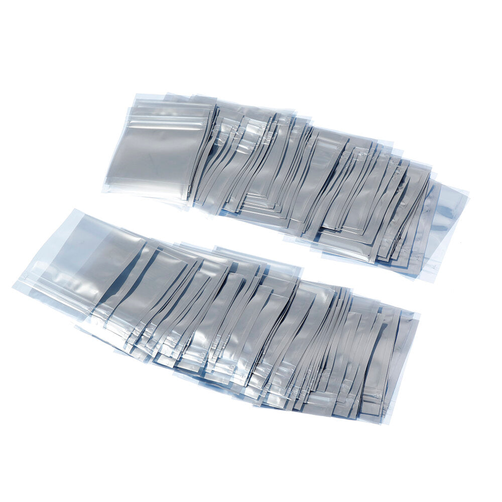 100 stuks 8 * 13 cm moederbord tas led isolatie tas elektronisch apparaat antistatische tas