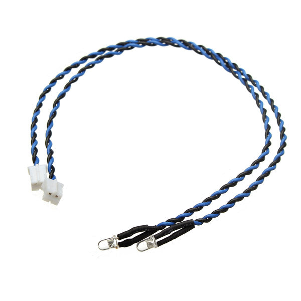 2pcs 3mm rc auto voor- en achterlichten