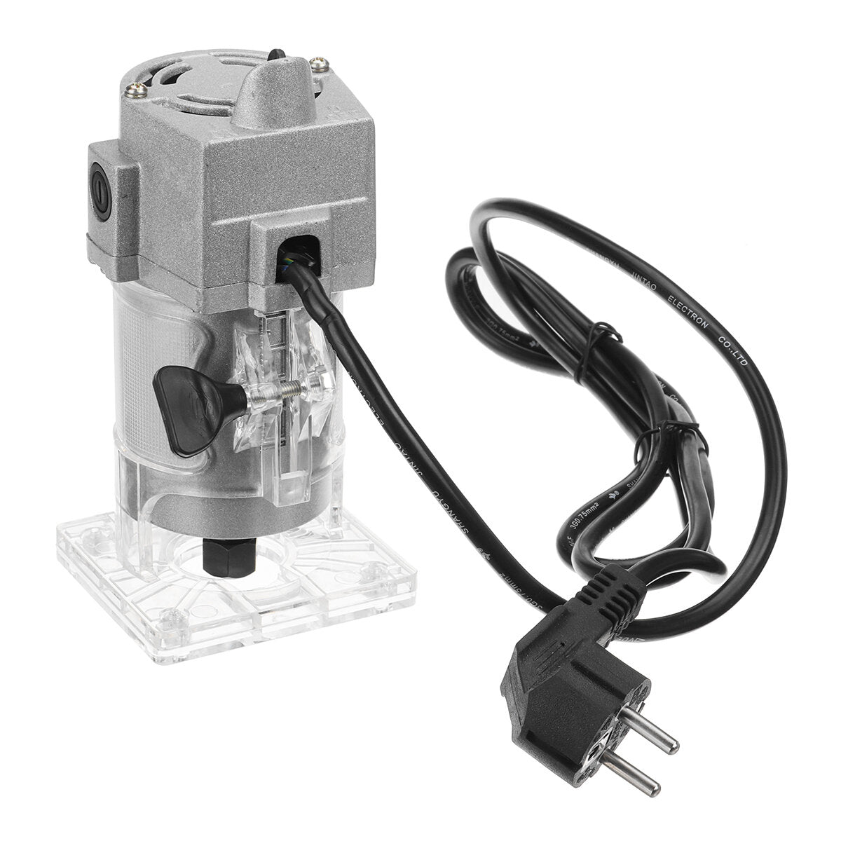 30000r/min 800w aluminium body elektrische hand trimmer 1/4 inch snoer hout laminaat palm router 6.35mm houtwerk trimmer