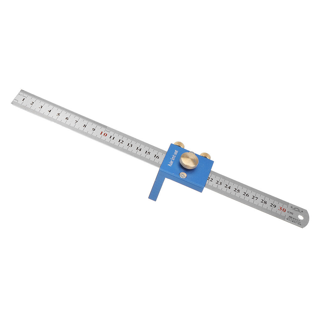 30 cm / 12in metrische lijntekening liniaal 90 graden lijn liniaal houtbewerking haakse heerser houtbewerking meetinstrument