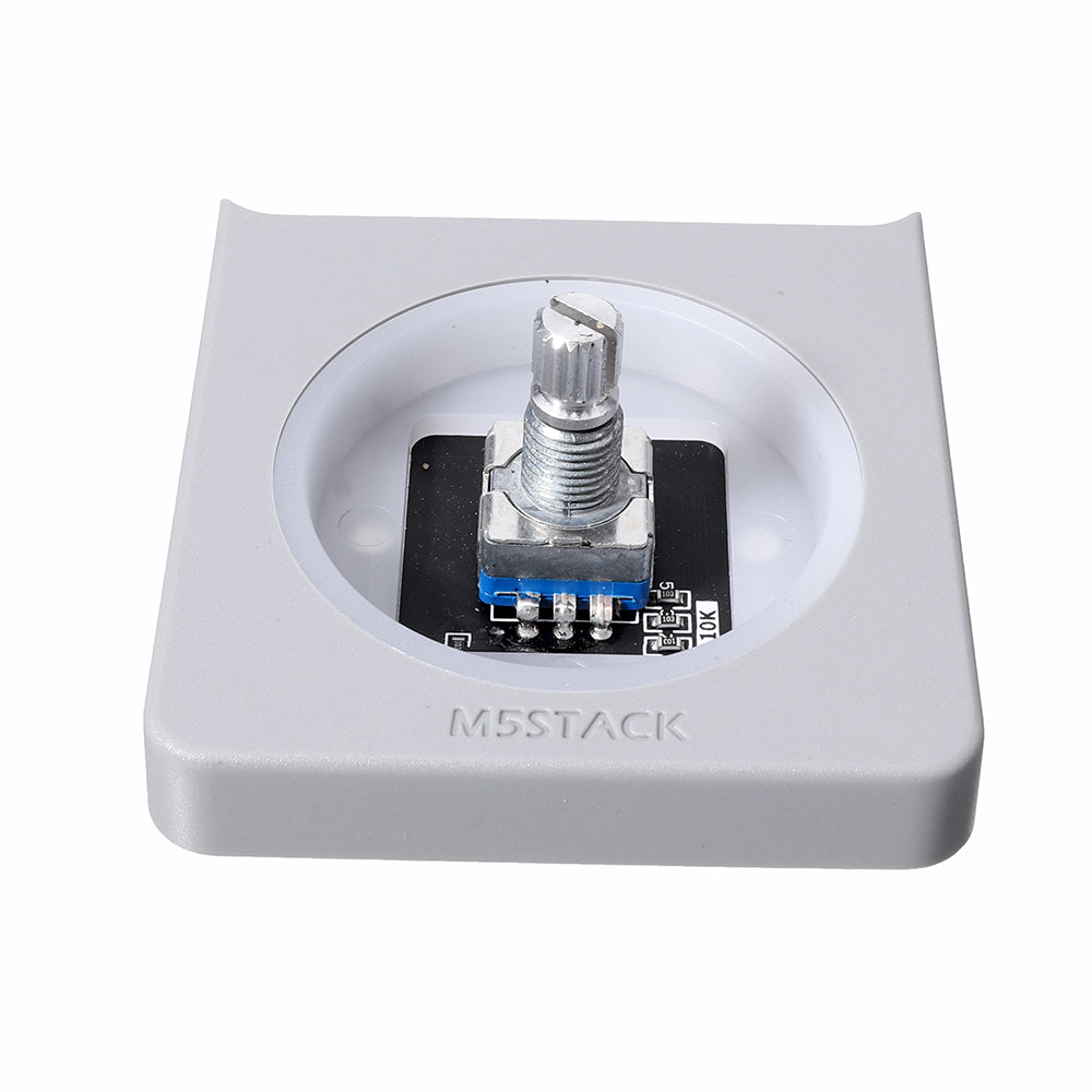 encoder module voor m5 stack gezichten esp32 zakcomputer met 12 stuks rgb led mega328 in i2c