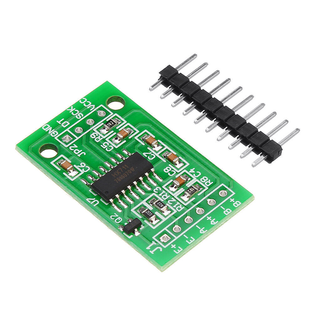 hx711 24bit ad module + 1 kg aluminium weegschaal weegsensor schakelaar load cell kit