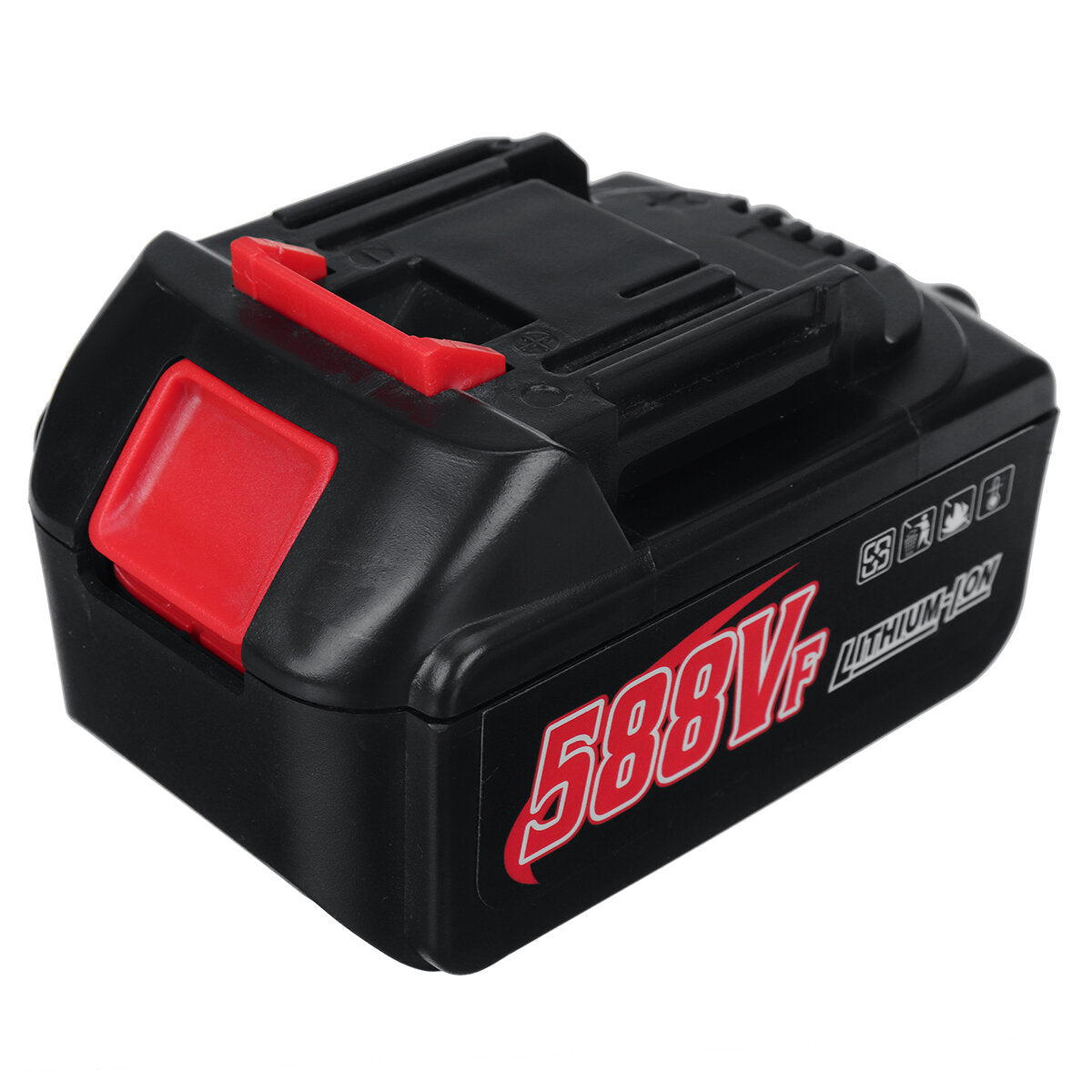 588vf borstelloze slagmoersleutel met hoog koppel snoerloos voor makit 18v-batterij