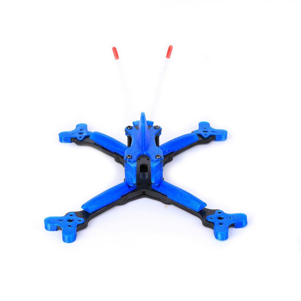 gb series ranger 215 215 mm stretch x-koolstofvezelframe-set 5 mm arm met tpu-onderdelen voor fpv rc drone