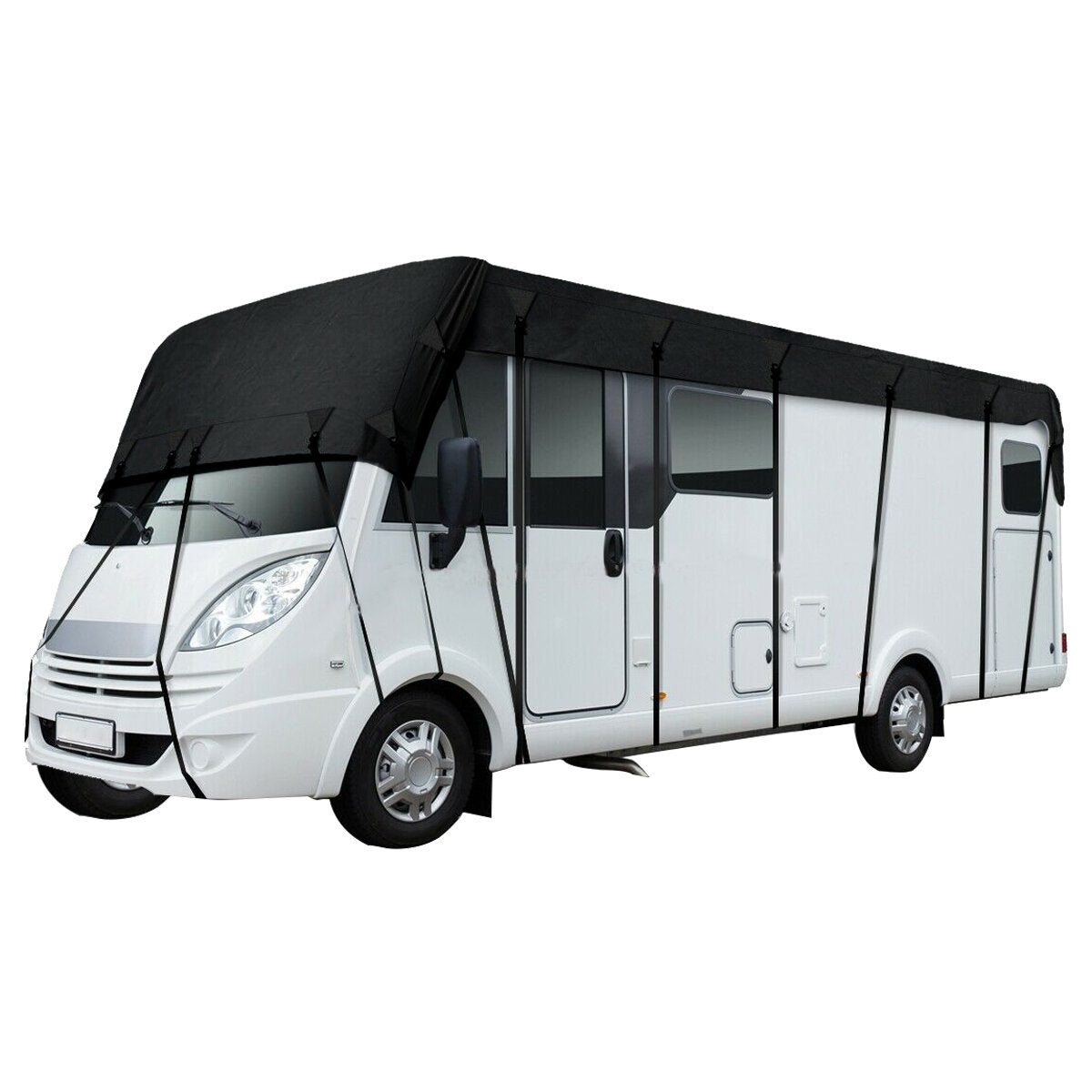 Enkele Bedden Caravan Hoeslakenset Wit/Antraciet Enkele Bedden Caravan Hoeslakenset Wit/Antraciet