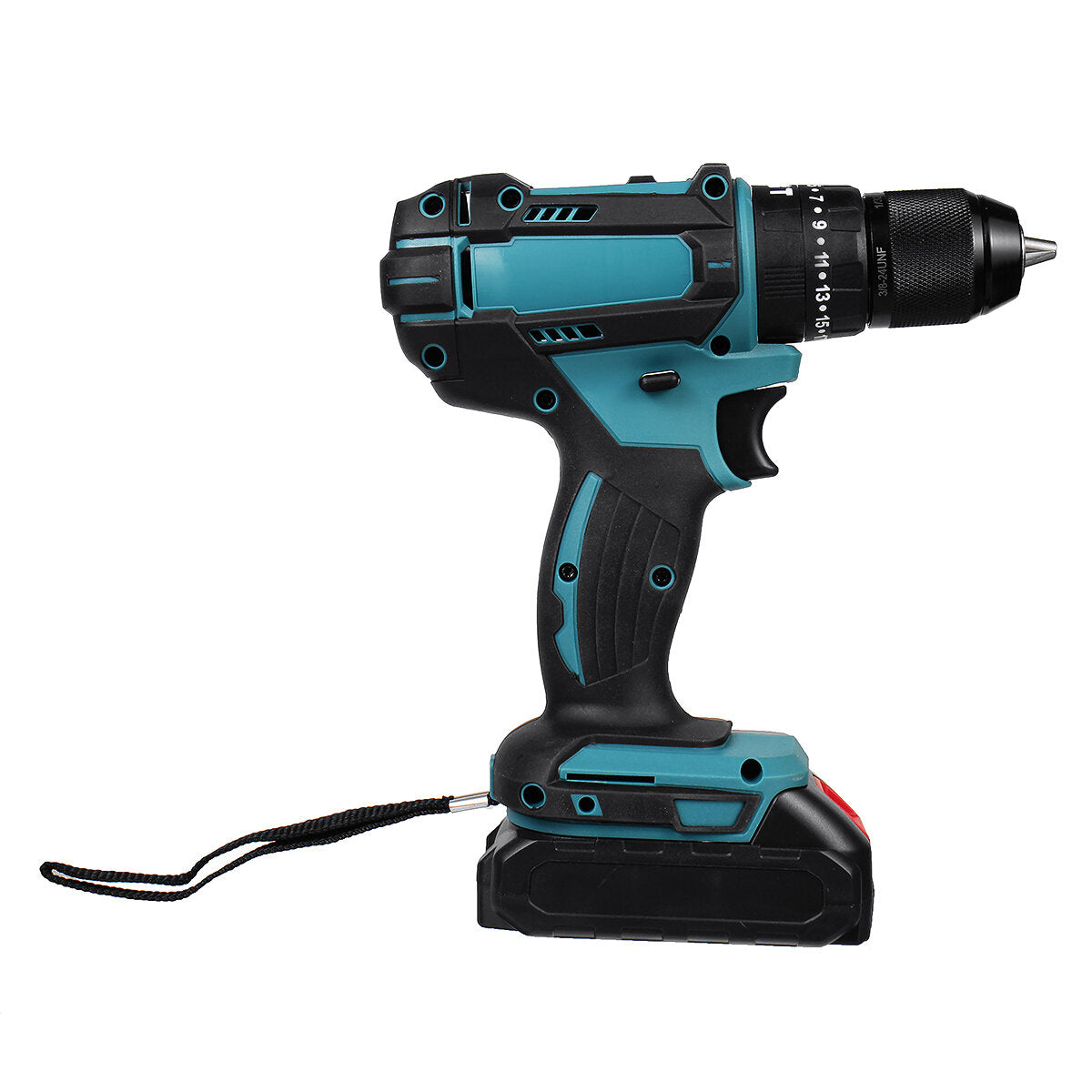 350n.m 4000 rpm elektrische boor 3 in 1 hammer platte boor schroevendraaier churn drill met batterij