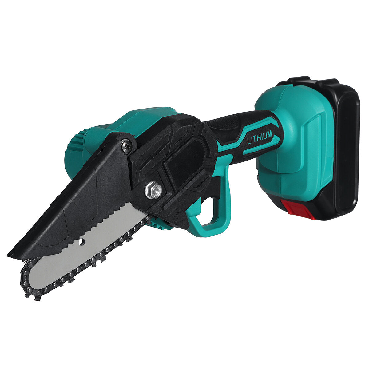 4 inch 26v draadloze elektrische kettingzaag 600w een handzaag houtbewerking tool w/geen/1/2 batterij hout cutter