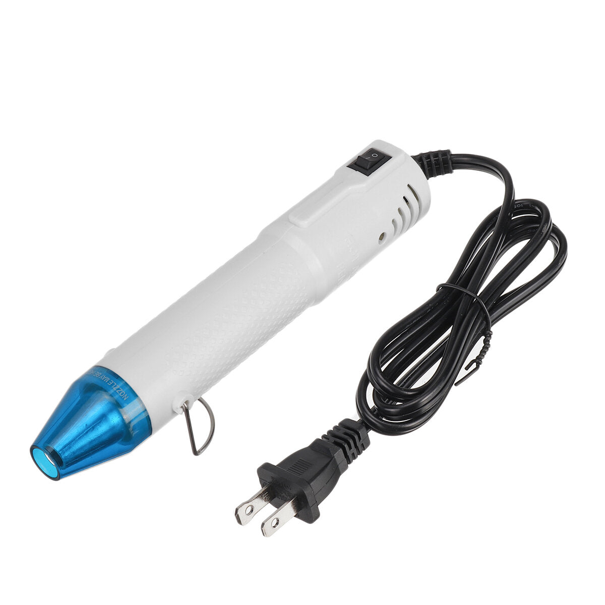 eu/us plug mini heteluchtpistool soft keramische krimpfolie quick setting tool rubber stempel dhz bolle poeder verwarming heteluchtpistool