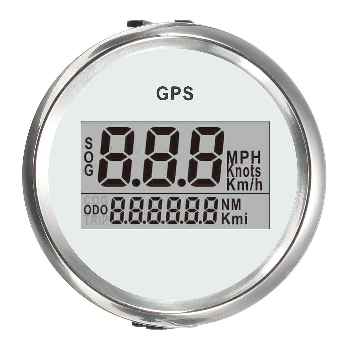 Motorfiets snelheidsmeter, universele dubbele kilometerteller versnelling digitale display toerenteller Motorfiets snelheidsmeter, universele dubbele kilometerteller versnelling digitale display toerenteller