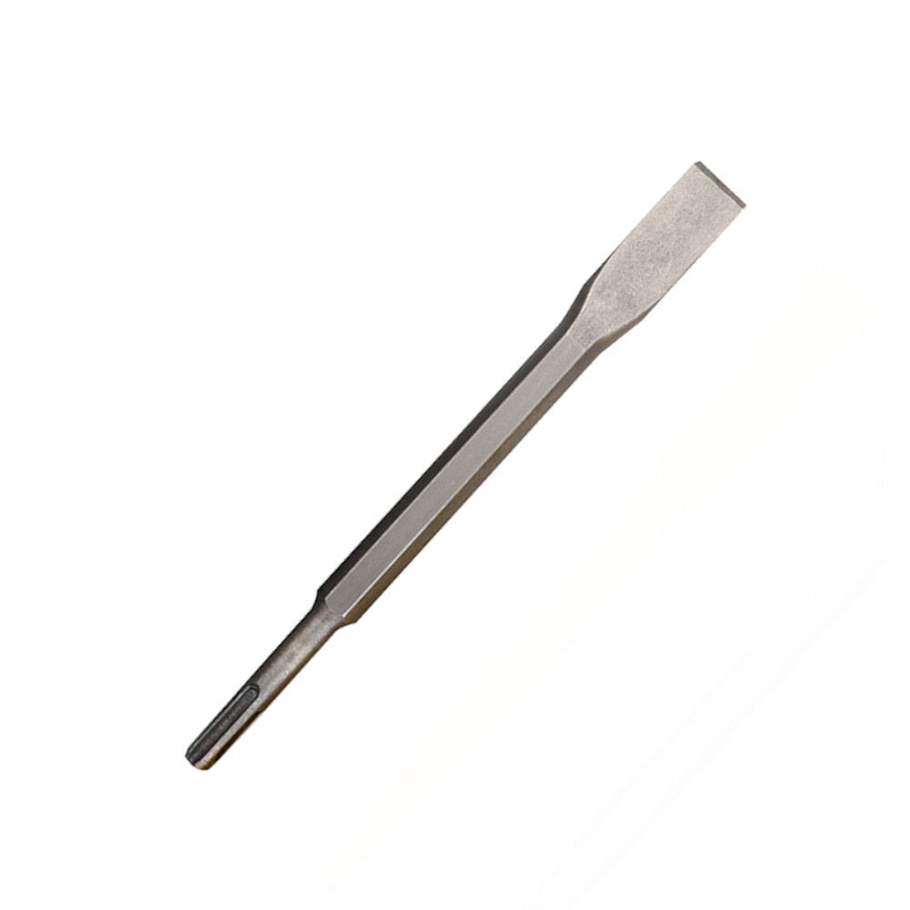 14 x 160/250/400/600 mm puntige/platte boor met ronde schacht voor boormachinesleuf hammer