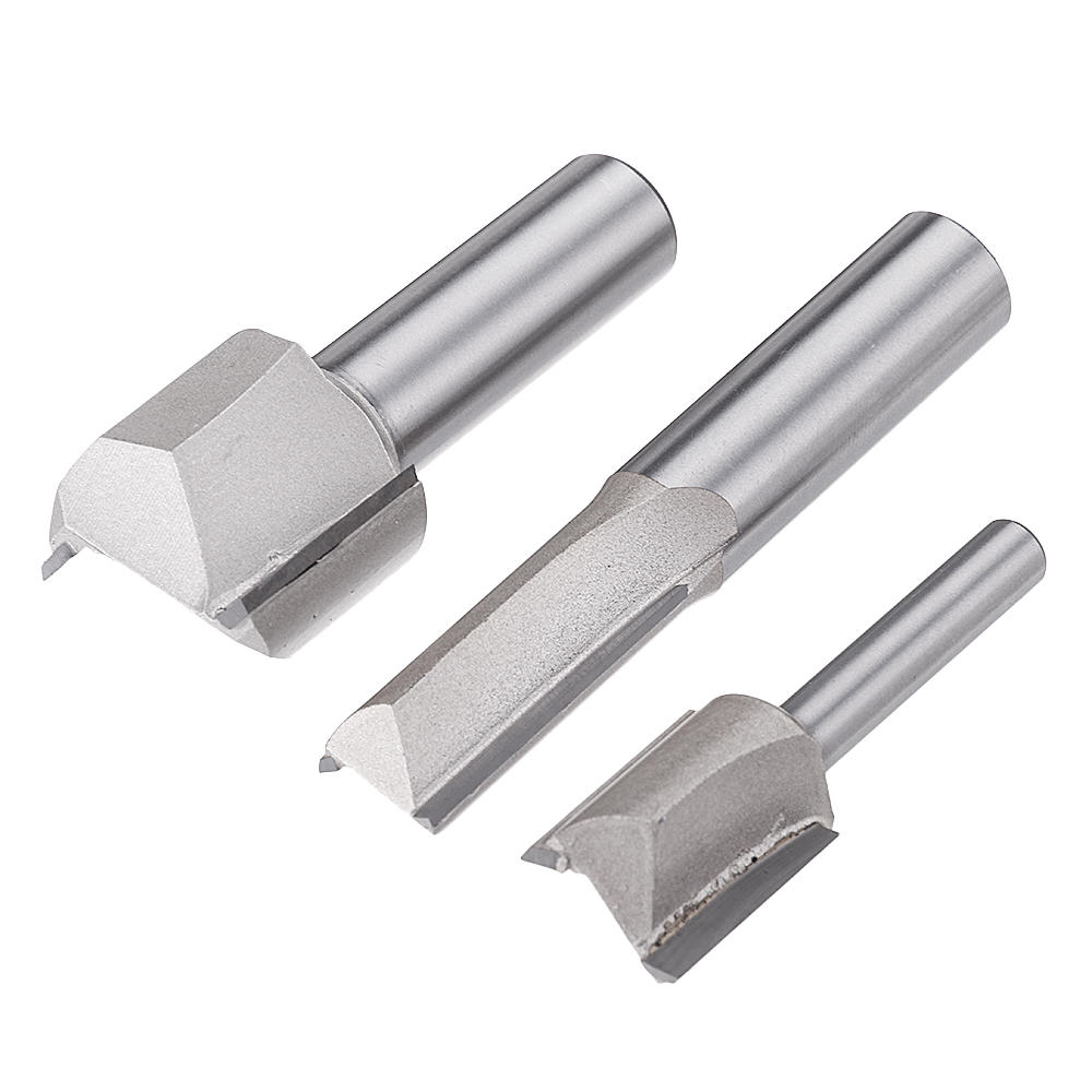 tideway 1/4 1/2 inch schacht verlengde rechte tweesnijdende frees voor frees frezen