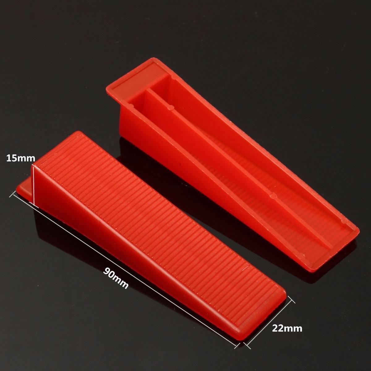 600 tile leveling system wedges en clips spacer plastic tiling tools