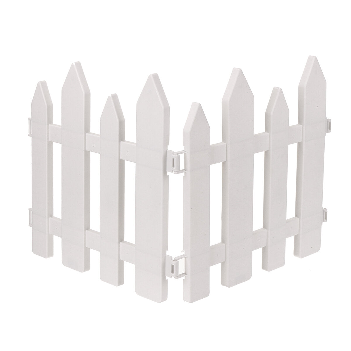 12/24 stuks outdoor pvc plastic wit hek tuin bloempot parterre huisdier hek decoratie hondenkennel kooi:
