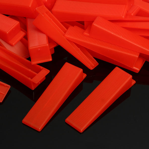 500 stuks clips + 200 stuks wiggen tegel leveling systeem spacer + tang