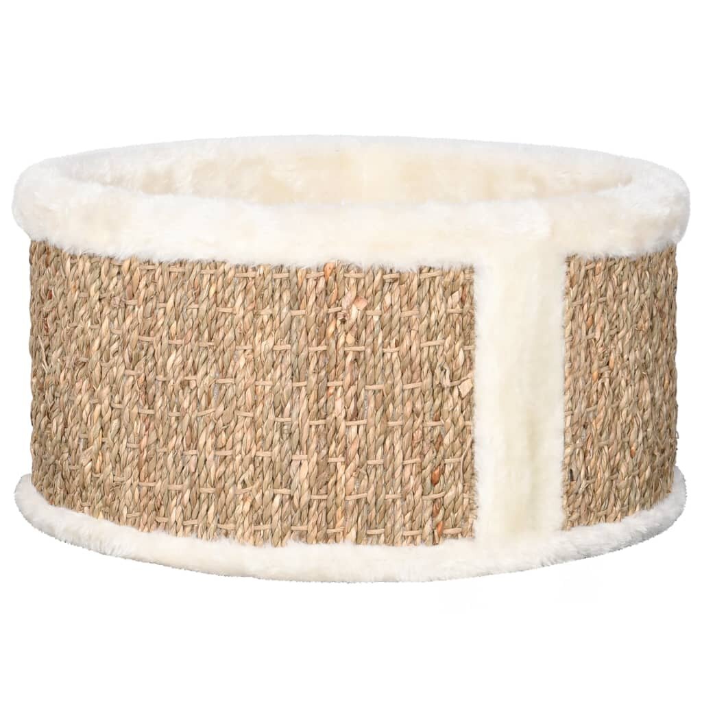 kattenmand rond 36 cm zeegras