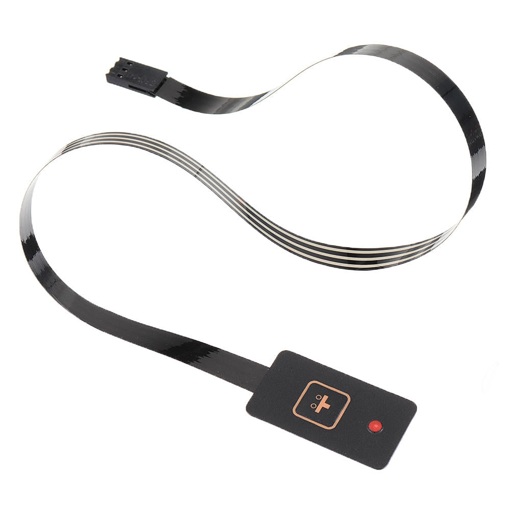 3 stuks enkele knop gps membraan sensor schakelaar 1 knop met licht mcu uitgebreid toetsenbord pvc paneel dhz accessoires