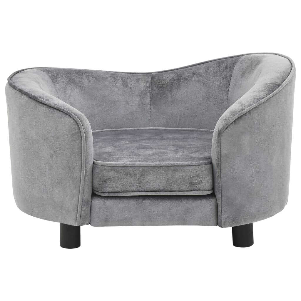 hondensofa grijs 27.2 x19.3 x15.7 pluche
