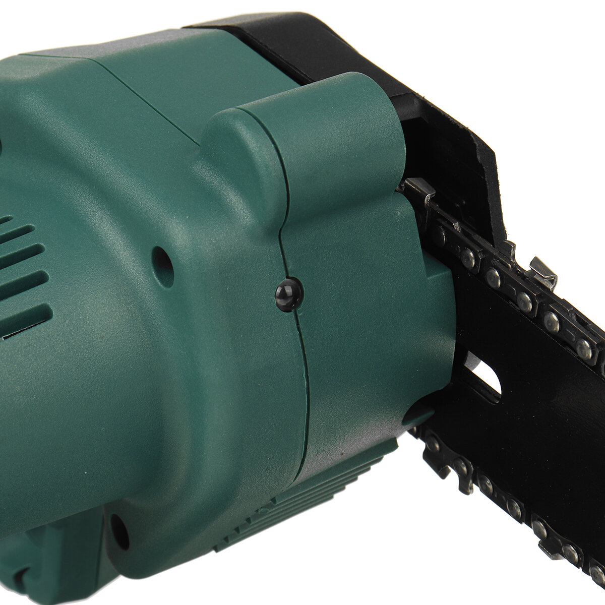 6inch 600w draagbare elektrische kettingzaag oplaadbare zagen hout cutter houtbewerking tool w/2 stuks batterij eu plug