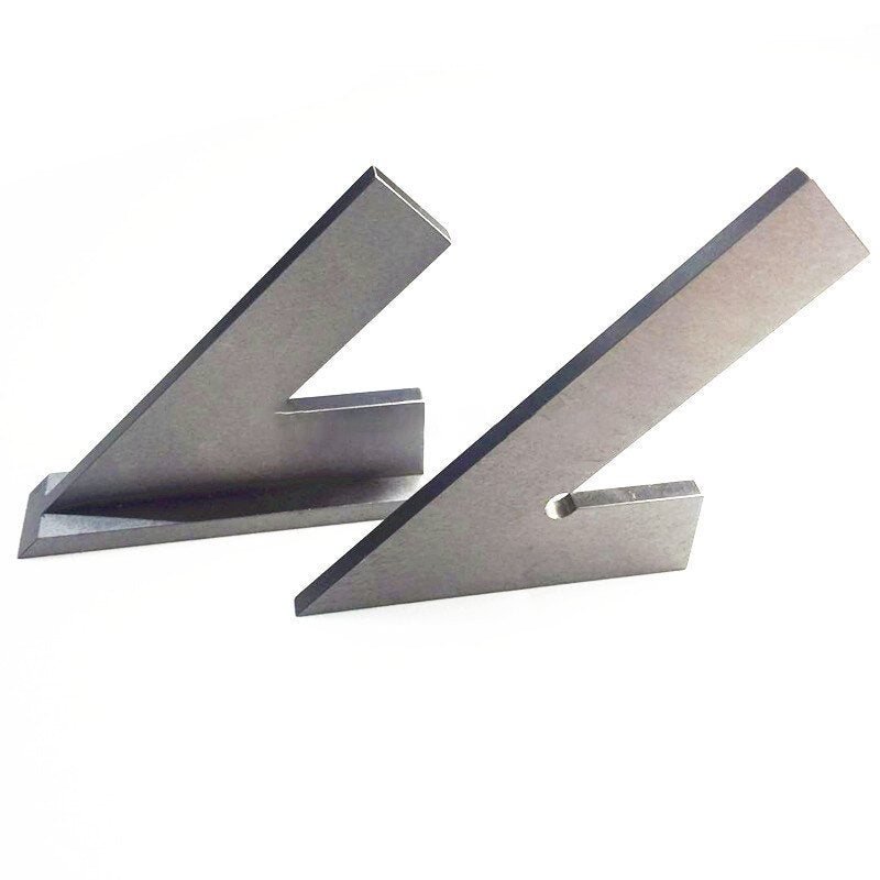 100 * 70 mm 120 * 80 mm 150 * 100200 * 130 mm 45 graden vierkante liniaal hoekmeter met brede basis staal 45 graden industrieel probeer machinist vierkant met basis