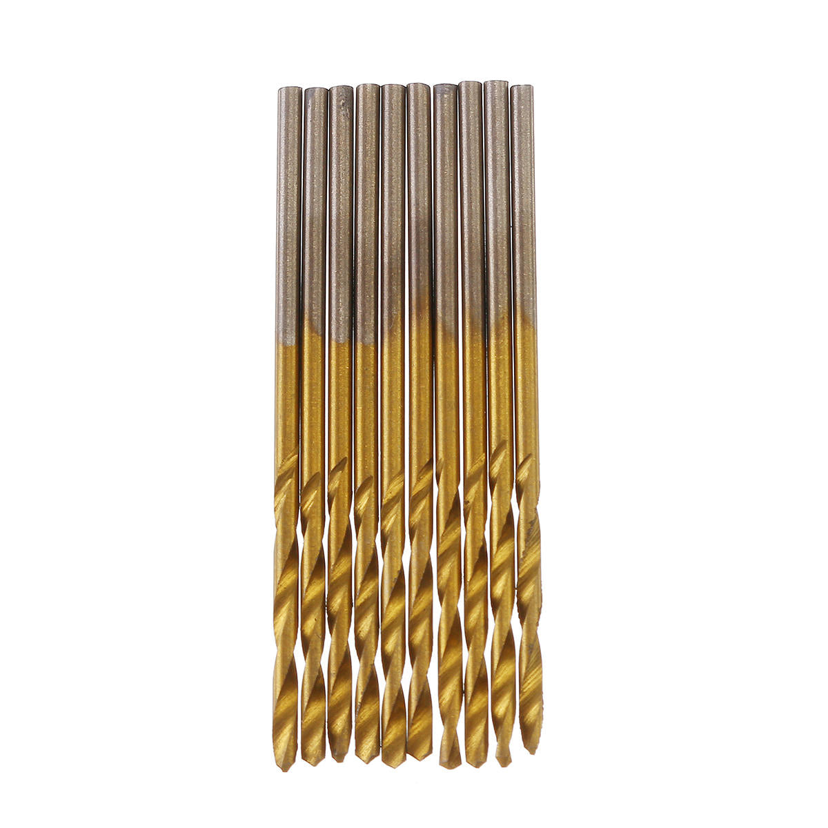 50 stuks titanium coated high speed steel twist drill bit 1/1.5/2/2.5/3mm twist drill bit houtbewerking