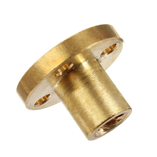 t6 2mm pitch koperen schroef moer messing moer voor stappenmotor 6mm draad lood schroef cnc onderdelen: