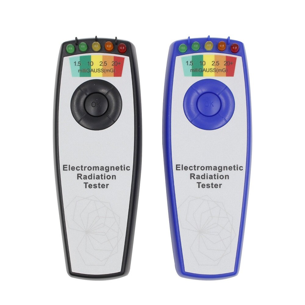 draagbare elektromagnetische stralingstester veld emf gauss-meter ghost hunting tester met 5 leds