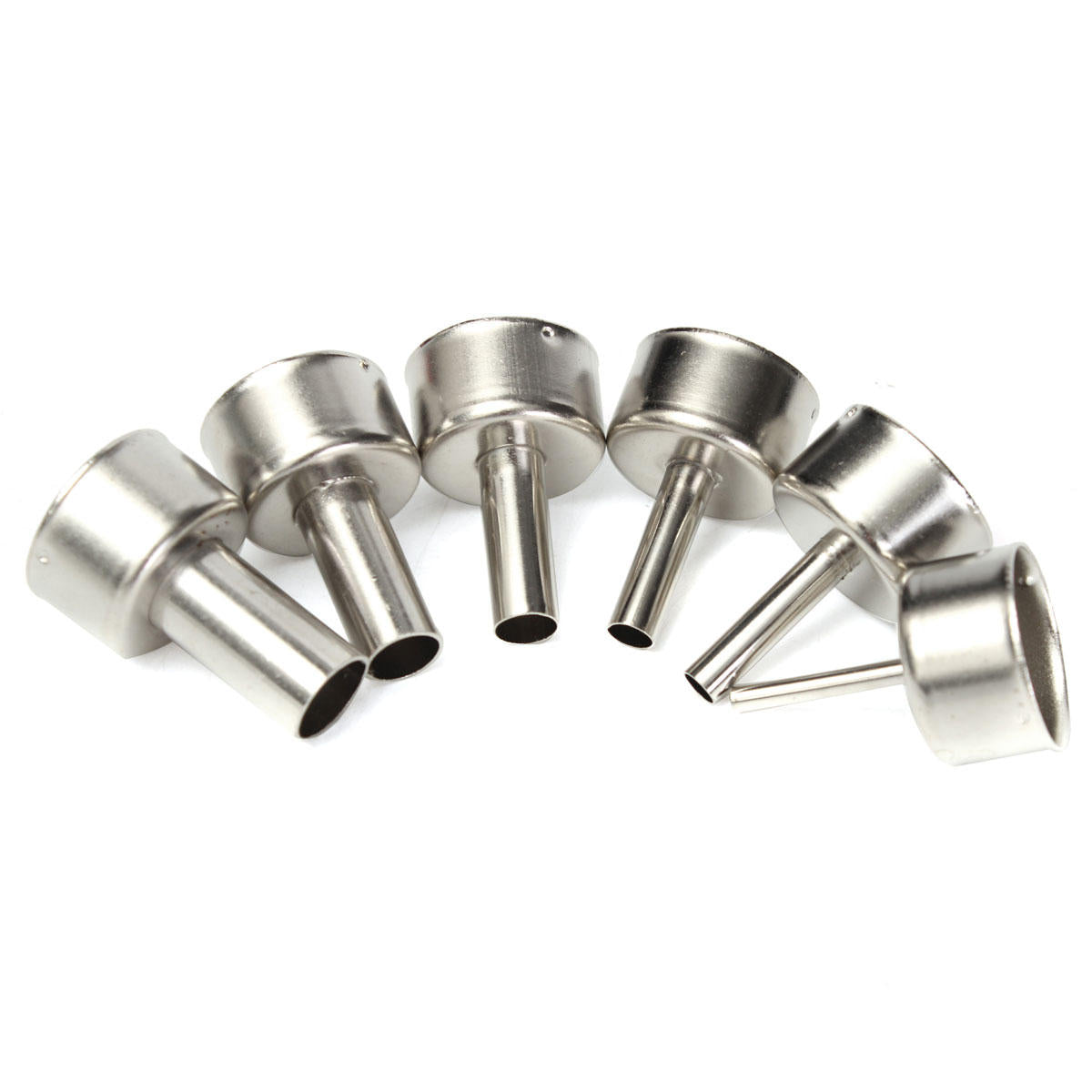 6 stuks 3/5/6/8/10/12mm circulaire mondstukken voor hetelucht soldeerstation 858a 858d
