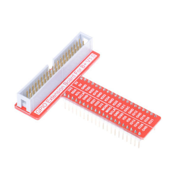 40 pin t type gpio adapter uitbreidingskaart voor raspberry pi 3/2 model b/b+/a+ / zero