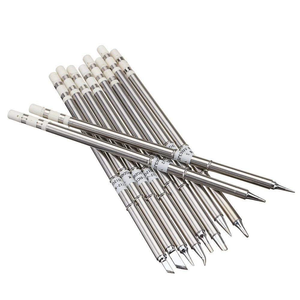 10 stuks t12 soldeerbouttips set voor hakko fx951 fx952