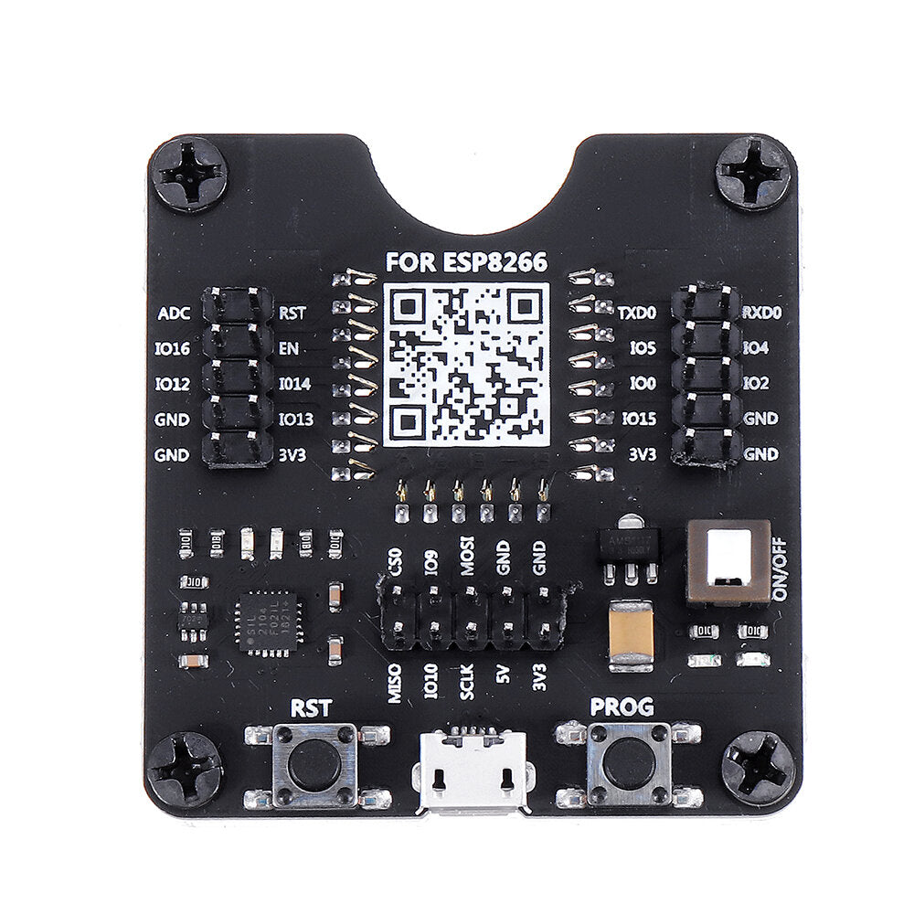 esp8266 testbord burn fixture-ondersteuning esp-12e esp-12f esp-07 en andere modules