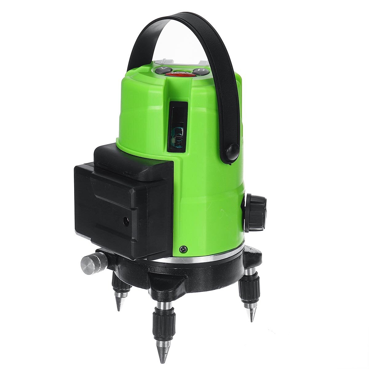 3d 5 lijnen groen laserniveau zelfnivellerend 360 graden draaikruismeetinstrument