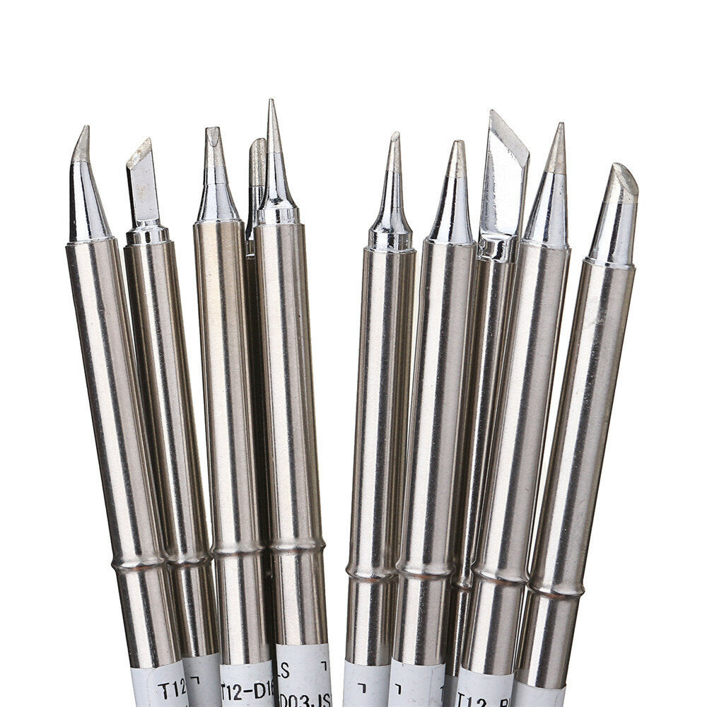 10 stuks t12 soldeerbouttips set voor hakko fx951 fx952
