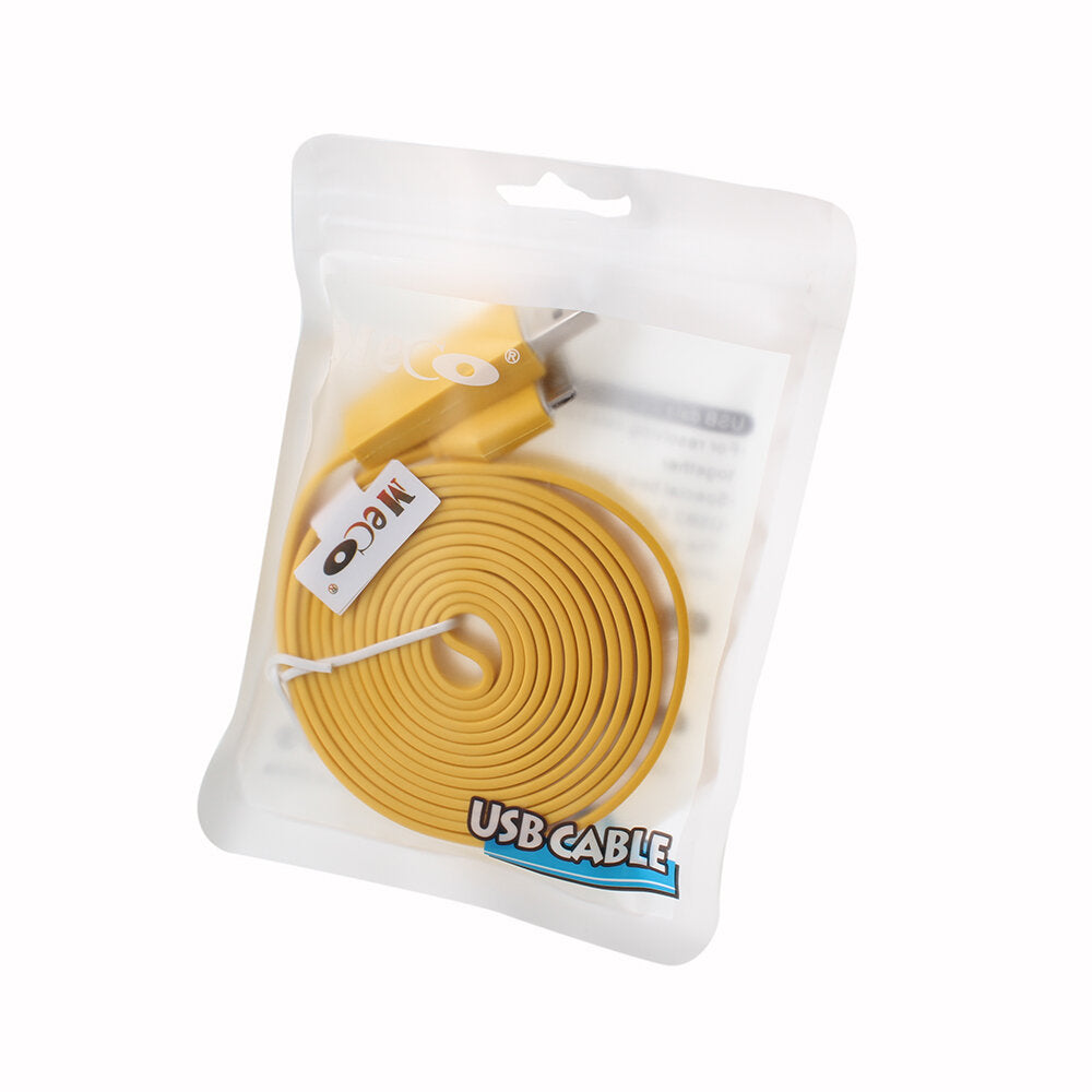 2m usb platte noodle kabel voor i phone 4 4s 1pod en 1pad 2/3 datakabel oplaadsnoer
