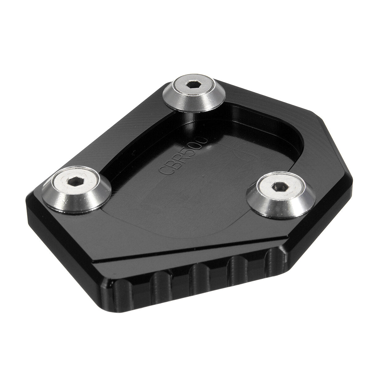 cnc aluminium kickstand zijstandaard pad voor honda cbr500r cb500f / x 2013-2015