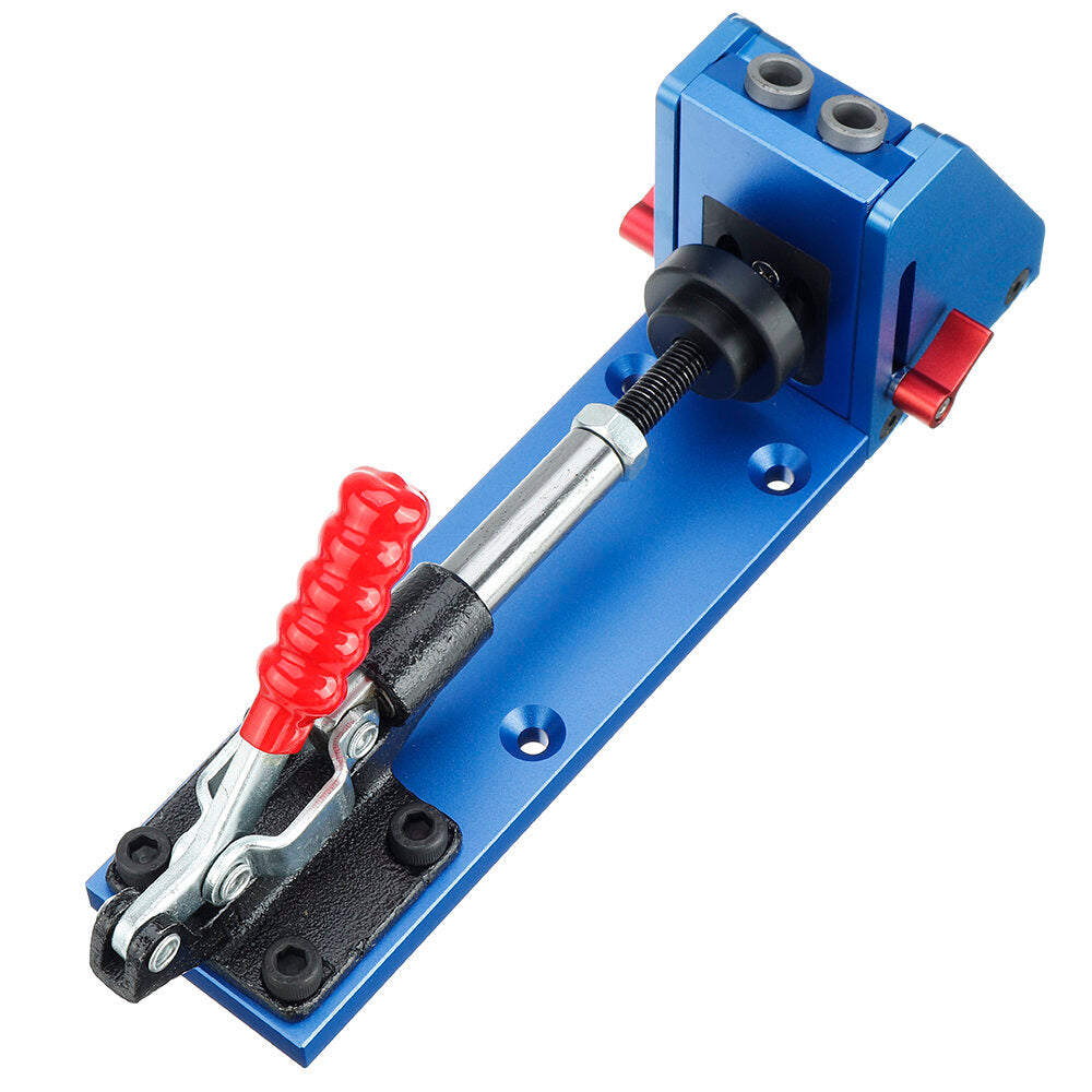 xk-2 pocket hole jig wood toggle clamps met boorbit perforator locator working carpenter kit