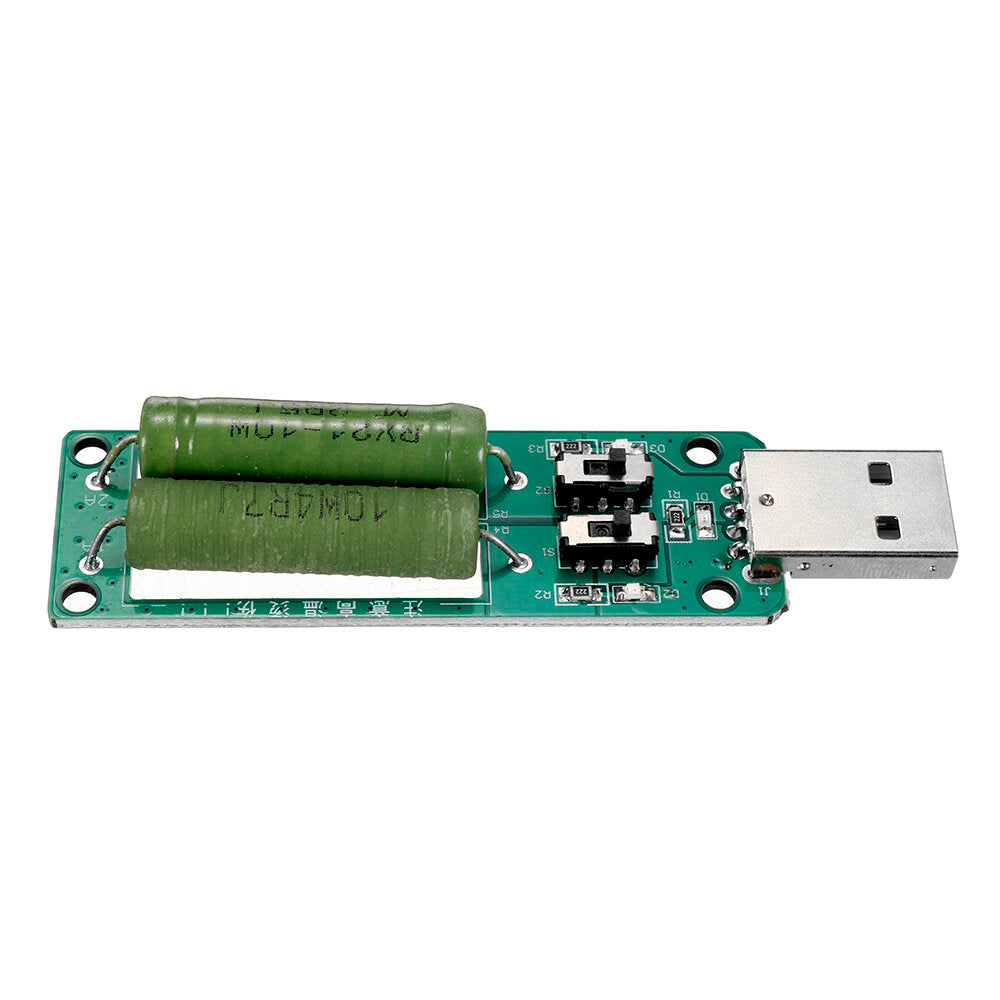 usb elektronische verouderingsweerstand lader 3a/2a/1a ontlading oplaadbank mobiele power test met verstelbare schakelaar