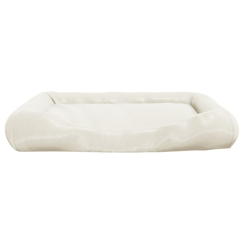 hondenmand met kussens 135x110x23 cm oxford stof beige
