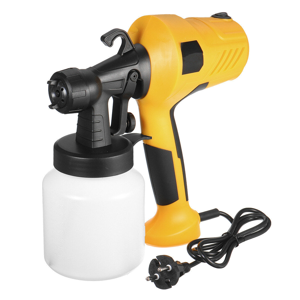 500/700w elektrische spuitpistolen 2.5 mm spuitmonden 800 ml huishoudelijke verfspuit