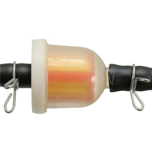 2 stuks benzine inline filter slang pijp met clips voor 2 stroke mini moto vuil bike atv quad