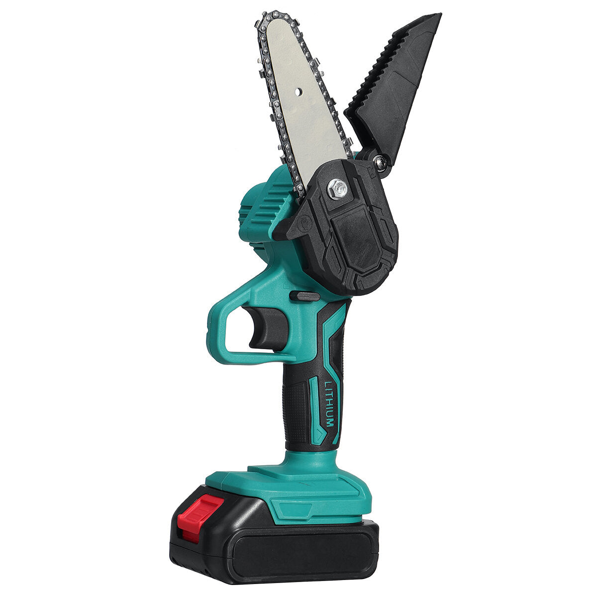 4 inch 26v draadloze elektrische kettingzaag 600w een handzaag houtbewerking tool w/geen/1/2 batterij hout cutter