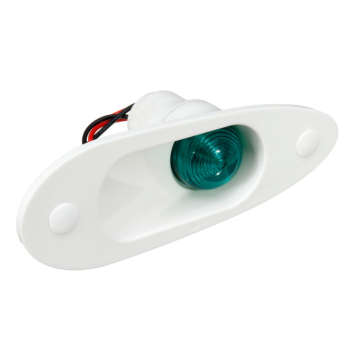 paar 12v rood + groen led navigatie signaal zijlichten voor marine boa ...
