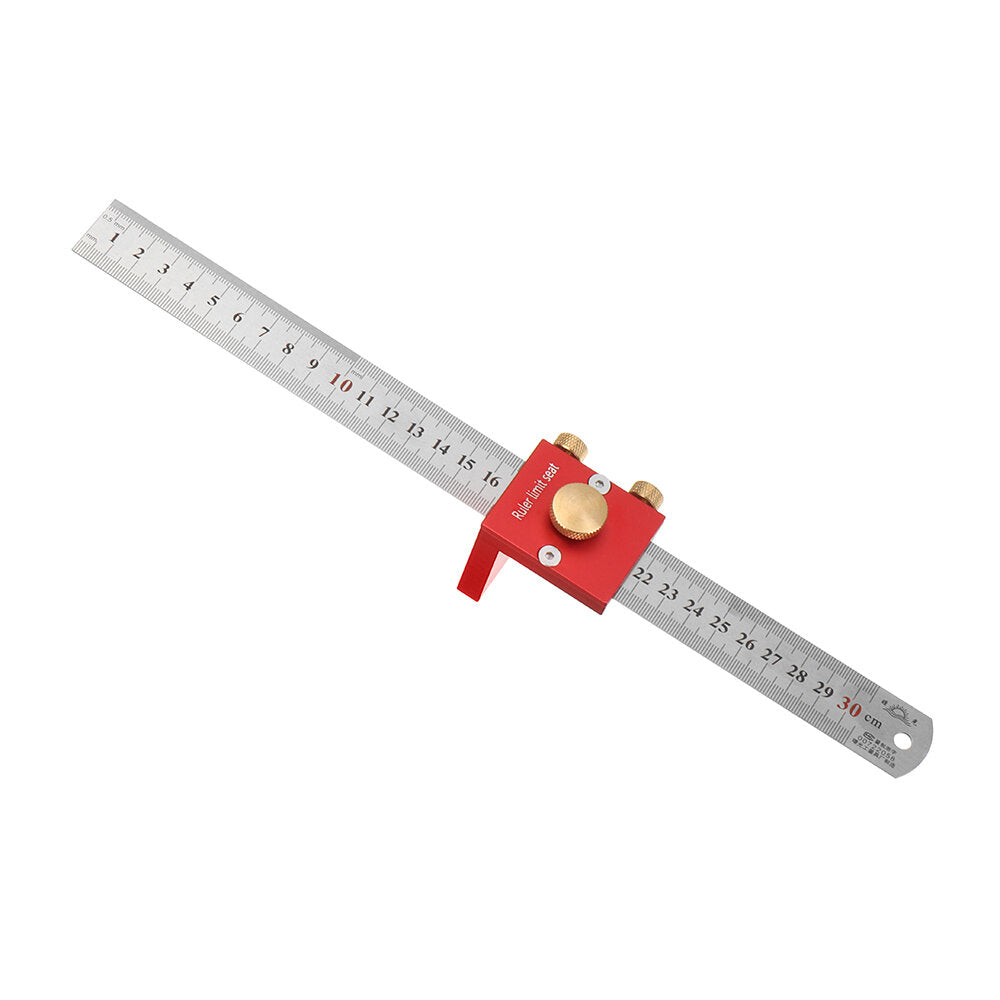 30 cm / 12in metrische lijntekening liniaal 90 graden lijn liniaal houtbewerking haakse heerser houtbewerking meetinstrument