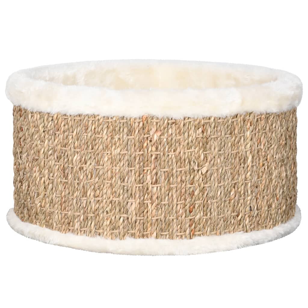 kattenmand rond 36 cm zeegras