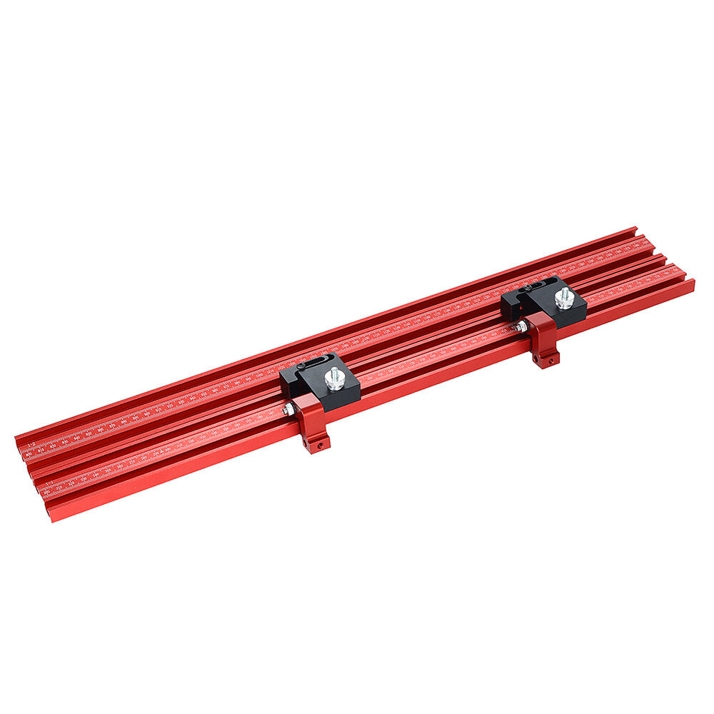 fonson aluminium houtbewerking uitbreiding geleiderail t-track connector voor track saw rail parallel guide system