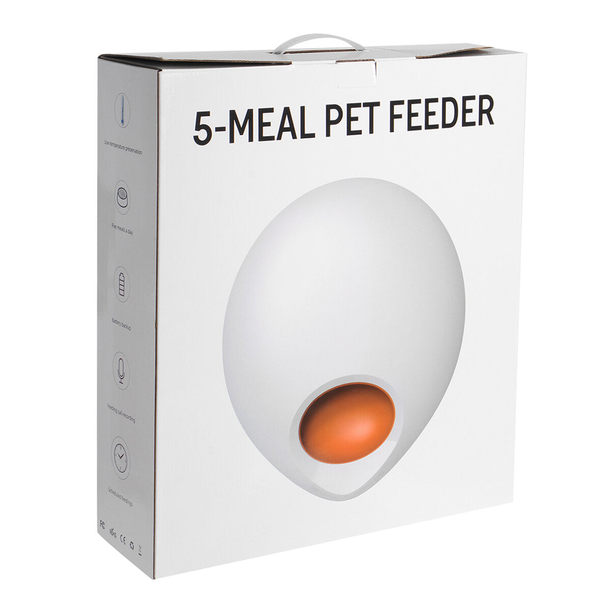 dudupet automatische huisdier feeder voor kat/hond wifi smart draaibare honden voedsel dispenser controle app getimede rantsoen ondersteuning opname