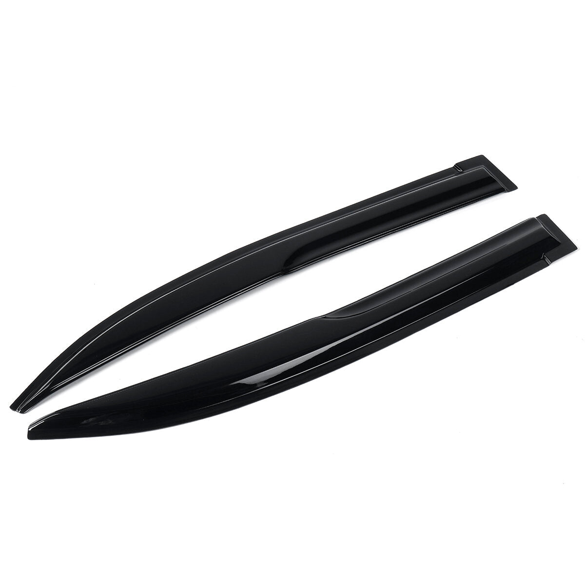 4 stuks voor honda civic 4dr sedan jdm golvend mugen stijl 2001-2005 plastic exterieur visor vent shades venster zon regen guard deflector